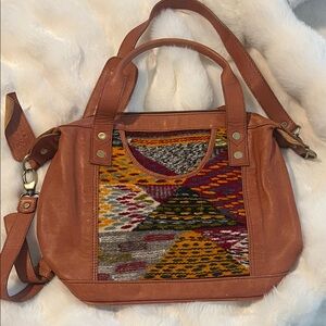 Nena & Co Sonia Leather Shoulder Bag - Multicolor